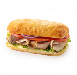 Сэндвич с бужениной и белым BBQ